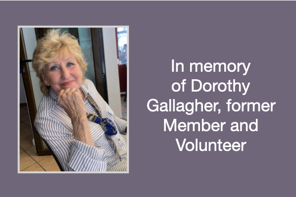 Patron: In Memory of Dorothy Gallagher